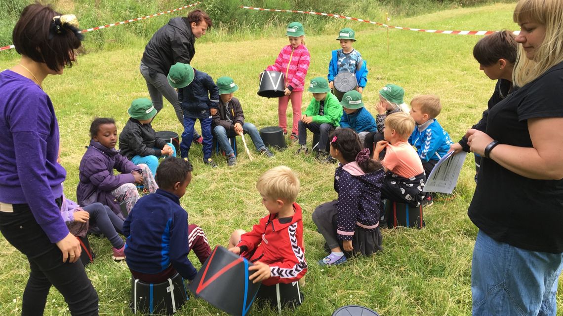 Velkommen og goddag sang fra børnehave